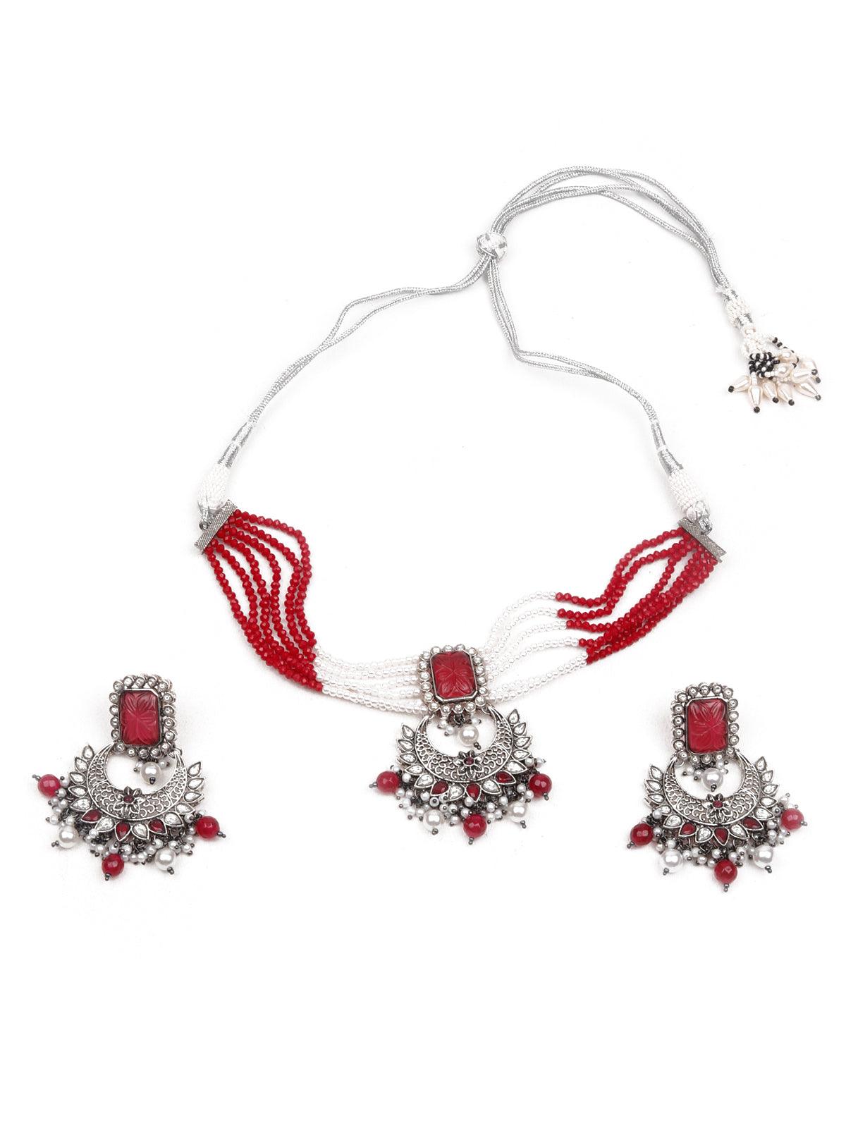 Gorgeous Pearl Choker - Rajwada