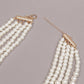Gorgeous Pearl Necklace Set - Rajwada
