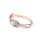 Gorgeous Rose gold bracelet embellished - Rajwada