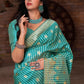 Gorgeous Woven Green Banarasi Silk Saree - Rajwada