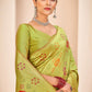 Gorgeous Woven Light Green Banarasi Silk Saree - Rajwada