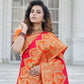 Gorgeous Woven Pink Banarasi Silk Saree - Rajwada
