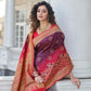 Gorgeous Woven Purple Banarasi Silk Saree - Rajwada