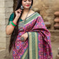 Gorgeous Woven Rani Banarasi Silk Saree - Rajwada