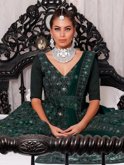 Graceful All White Choker Set - Rajwada