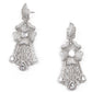 Graceful All White Choker Set - Rajwada