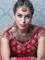 Granduer in Kundan Choker Set - Rajwada