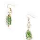 Green And Gold Pearl Beaded Necklace Set - Rajwada