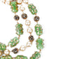 Green And Gold Pearl Beaded Necklace Set - Rajwada