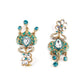 Green And White Kundan Heart Choker Set - Rajwada