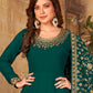 Green Faux Georgette Kurta Set - Rajwada
