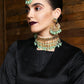 Green Pearl Choker Necklace - Rajwada