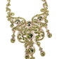 Green Stone Elegant Necklace Set - Rajwada
