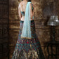 Green Thai Silk Lehenga Choli Set - Rajwada