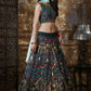 Green Thai Silk Lehenga Choli Set - Rajwada