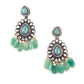 Green Trendy  Necklace Set - Rajwada