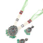 Green Trendy  Necklace Set - Rajwada