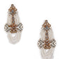 Grey Beautiful Unique Dangle Earrings! - Rajwada