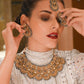 Grey Crystal Versatile Necklace Set - Rajwada