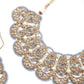 Grey Crystal Versatile Necklace Set - Rajwada
