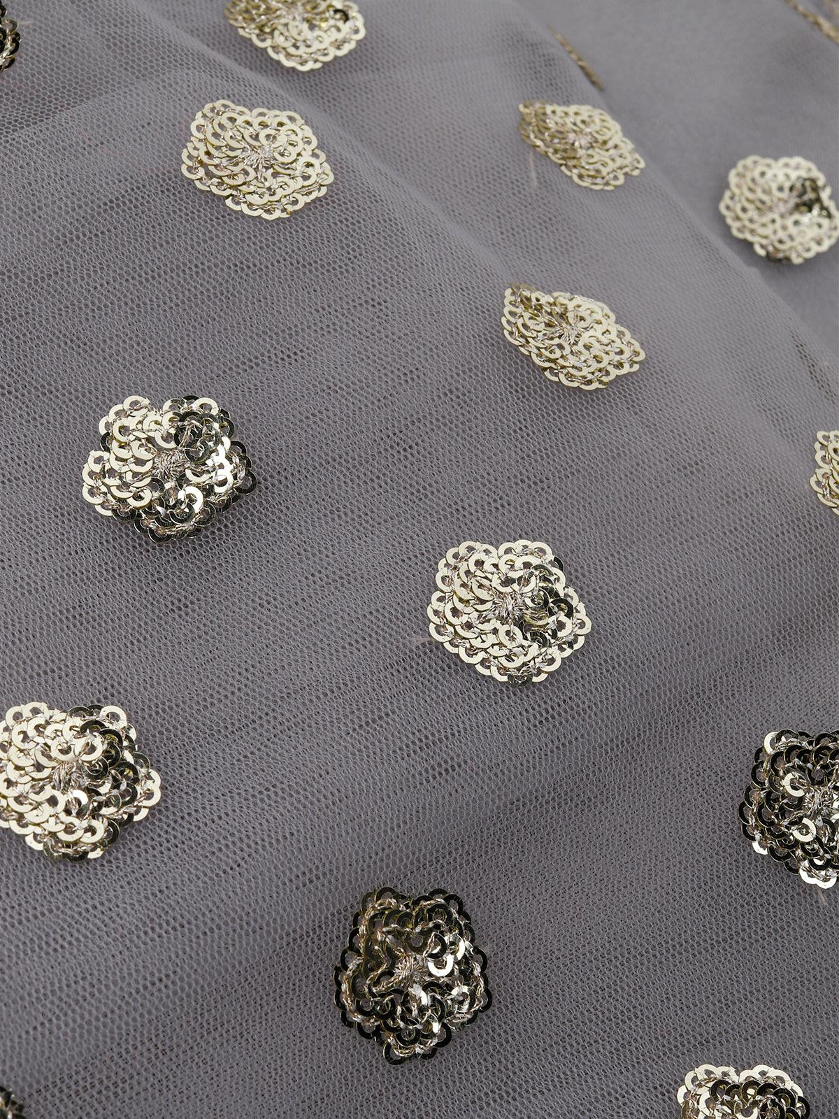 Grey Designer Lehenga - Rajwada