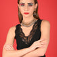 Grey Gold Tone Choker Set - Rajwada