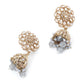 Grey Gold Tone Choker Set - Rajwada