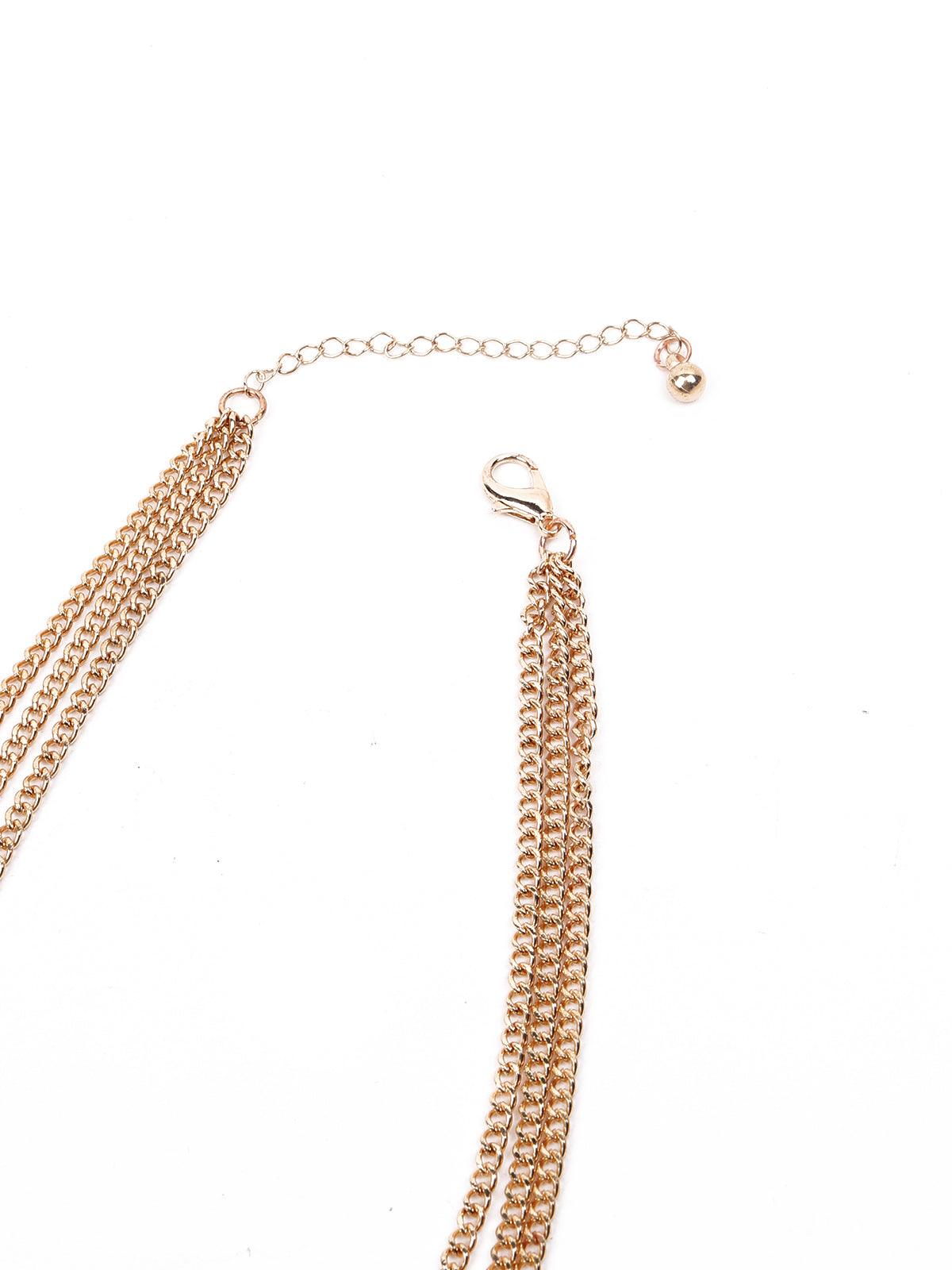 High-quality stunning star pendant layered necklace - Rajwada