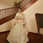 Impressive Beige Art Silk Lehenga Set - Rajwada