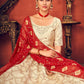Impressive Beige Art Silk Lehenga Set - Rajwada