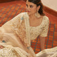 Impressive Beige Art Silk Lehenga Set - Rajwada