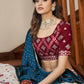 Impressive Beige Georgette Lehenga Set - Rajwada