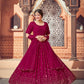 Impressive Deep Pink Georgette Lehenga Set - Rajwada