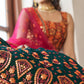 Impressive Green Georgette Lehenga Set - Rajwada