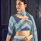 Impressive Grey Net Sequins Lehenga Set - Rajwada
