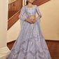Impressive Lavender Silk Lehenga Set - Rajwada