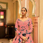 Impressive Peach Cotton Anarkali - Rajwada