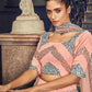 Impressive Peach Net Sequins Lehenga Set - Rajwada