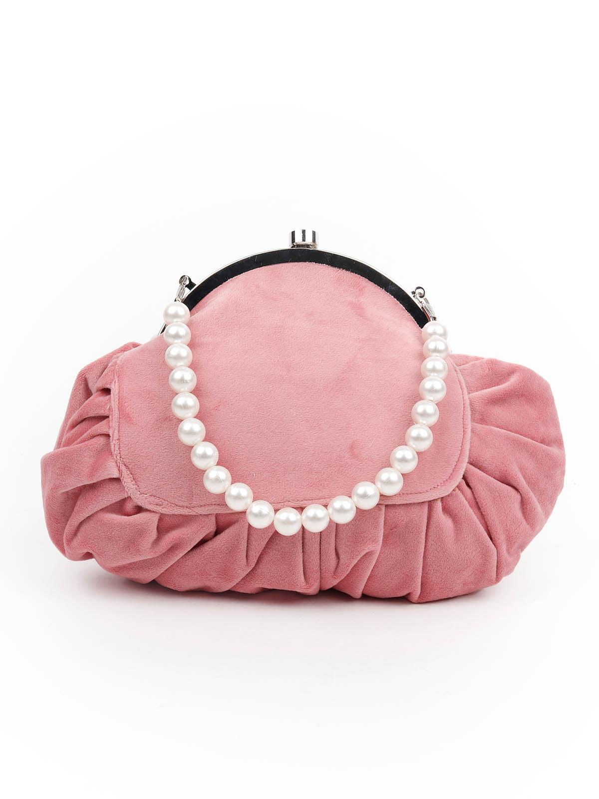 IMPRESSIVE PINK EMBELLISHED BATUA - Rajwada