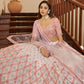 Impressive Pink Georgette Lehenga Set - Rajwada