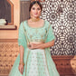 Impressive Pista Green Georgette Lehenga Set - Rajwada