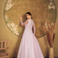 Impressive Violet Net Anarkali - Rajwada