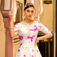 Impressive White Cotton Anarkali - Rajwada