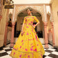 Impressive Yellow Cotton Anarkali - Rajwada