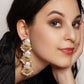 Intrinsic drop earrings - Rajwada
