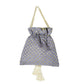 Rajwada Grey Silk Blend Embellished Potli For Women