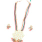 Kalina Pistachio Necklace Set - Rajwada