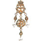 KUNDAN STUDDED DANGLE EARRINGS - Rajwada