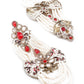 KUNDAN STUDDED MEENAKARI DANGLE EARRINGS - Rajwada