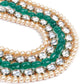 Kundan work statement choker necklace - Rajwada